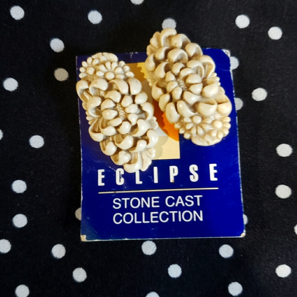 Vintage earings made in Wales